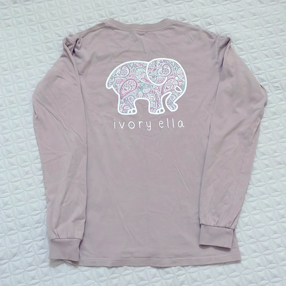Ivory Ella long sleeve tee